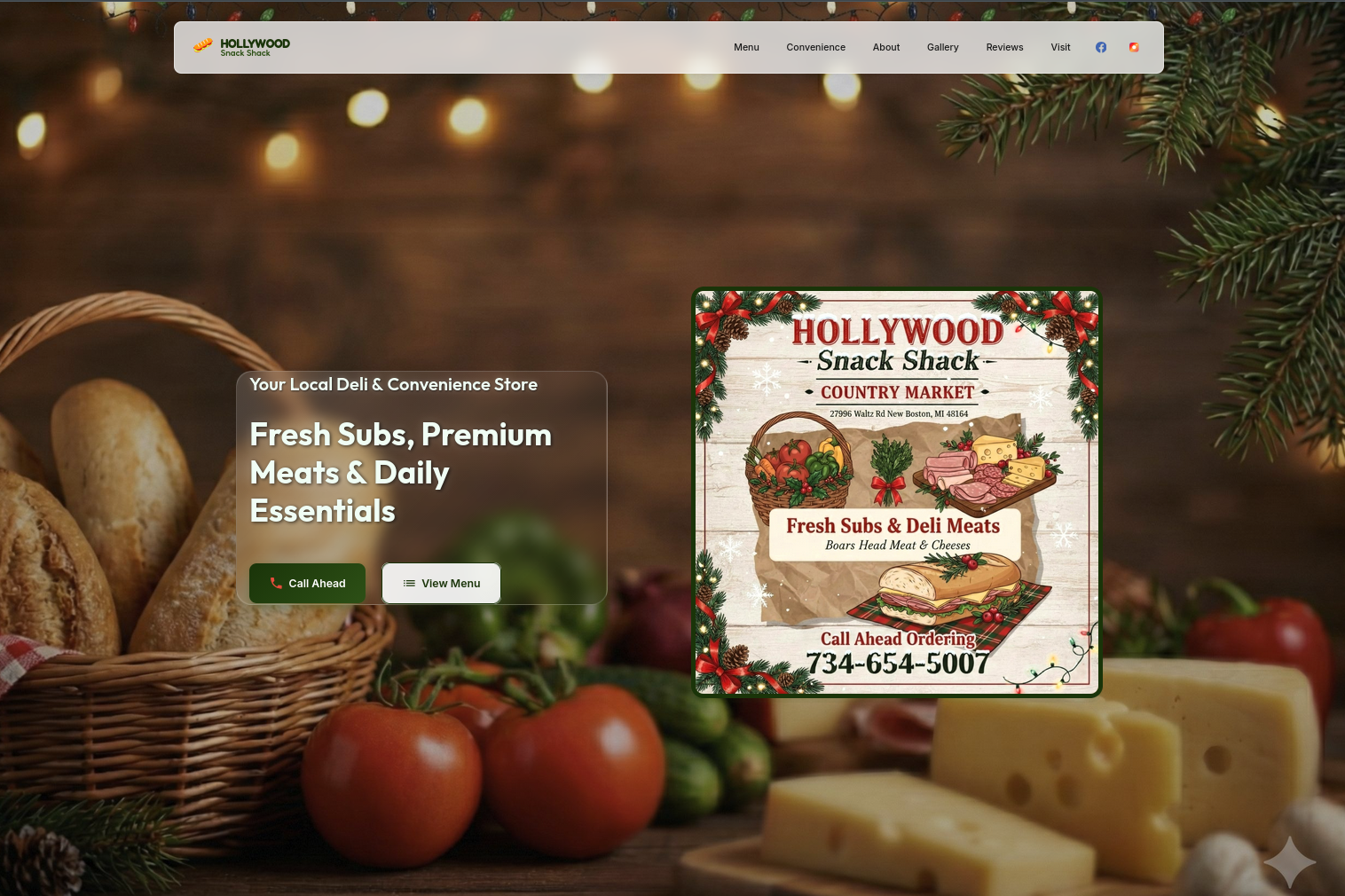 Restaurant Website