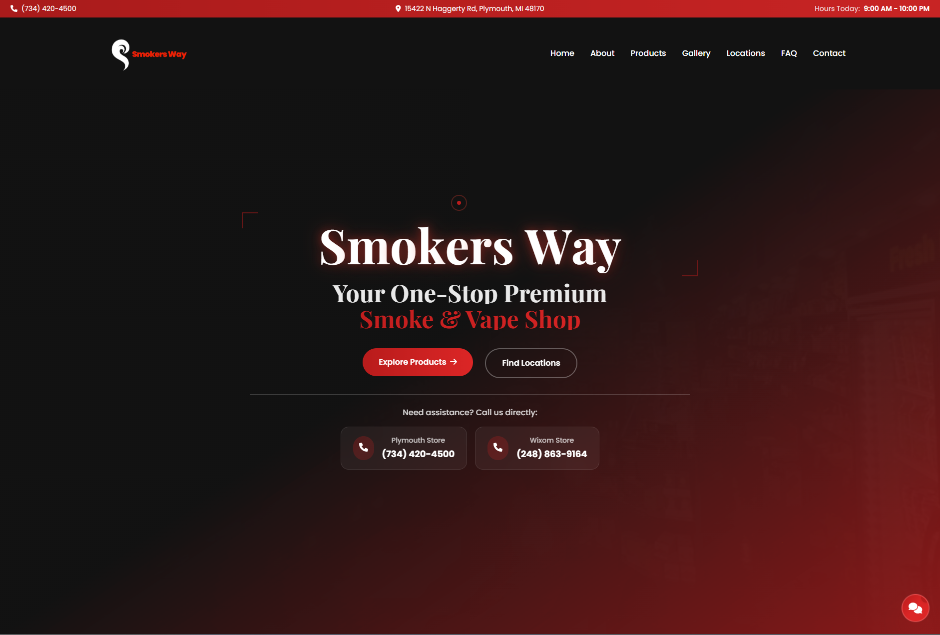 Retail Store Website